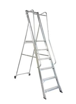 Extra Wide Step Ladders Aluminium - 1512mm - NBSWP6M