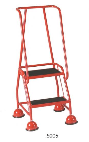 Steptek Classic Dome Feet Steps - 1185x580x540 - S006 Anti Slip Treads Warehouse Ladder