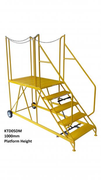 Klime-ezee Truck Dock Step - 2000x995x2100 - KTD05DM Warehouse Ladder